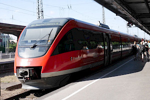 Mit dem Zug nach Landau